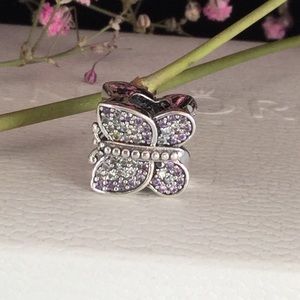 Pandora  butterfly charm